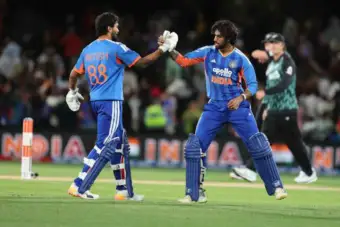 Tilak Varma plays anchor in another smart chase to give India 2-0 T20I series lead