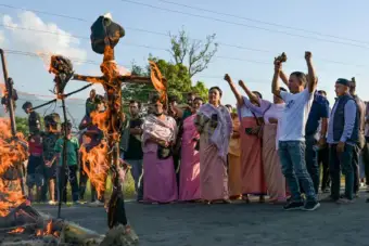 Manipur: Protesters clash with police as CM attends event in Imphal amid anger over Meitei killings