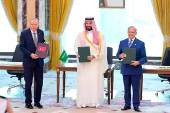 What the Mecca Joint Defence Agreement says about withdrawal and military support. Read full text of the pact here