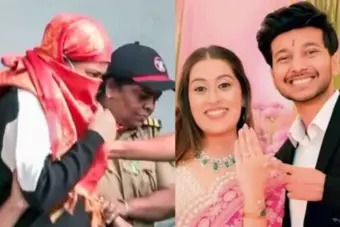 Siya Goyal Viral Video: Ketan Agarwal Murder Accused's Defiant Attitude! Shows Middle Finger In Presence Of Police, Public Furious