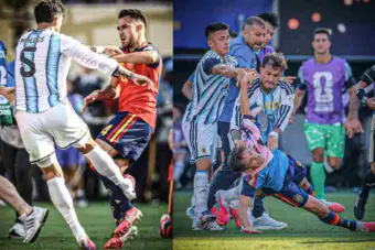 Fifa to probe post-match scuffle involving Argentina players after World Cup final defeat