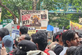 Reporter's diary: The day the Cockroach Janta Party graduated from meme to movement