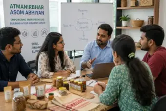 Assam's Atmanirbhar Asom Abhiyan Reaches Nearly 1 Lakh Beneficiaries
