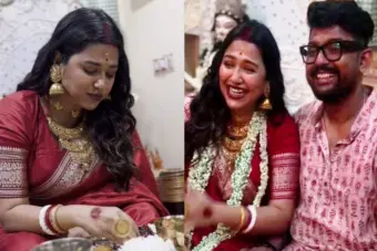 শোভনের হাতে পায়েস মুখ, সোহিনীর সাধভক্ষণে কী ছিল মেনুতে?