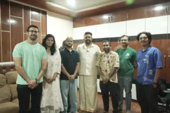 Tharun Bhascker unveiled the first-look poster of "Rupayanamaha"
