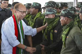 46 militants of banned Kangleipak Communist Party (People's War Group) surrender in Manipur