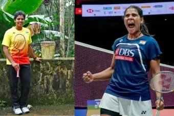 She started playing on a muddy homemade volleyball court; now she is the first Malayali woman badminton player to secure a World Championships medal