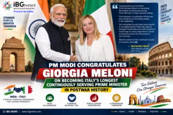 PM Modi Congratulates Giorgia Meloni on Becoming Italy's Longest Continuously Serving Postwar Prime Minister