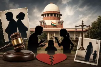 'बुआ को बेटे के साथ.' महिला के आरोपों पर भड़का सुप्रीम कोर्ट, बच्चों के इस्तेमाल पर सख्त टिप्पणी