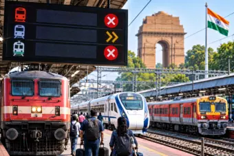 Delhi Train Alert: Rajdhani, Express and EMU Services Cancelled or Diverted From September 11 to 13