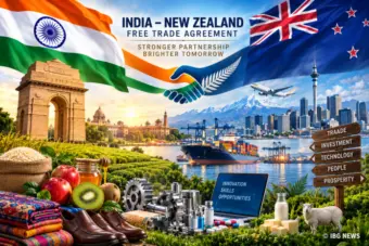 India-New Zealand FTA to Take Effect from October 20, Opening New Trade and Investment Opportunities
