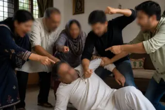 Five Booked for Assault, Criminal Intimidation Over Property Dispute in Canca