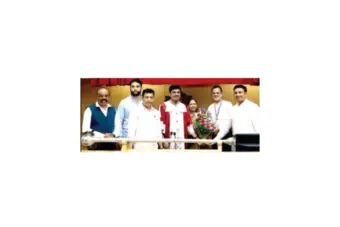 मनोज सेठिया की सिटी इंजीनियर पद पर नियुक्ति : महापौर ने किया सम्मानित