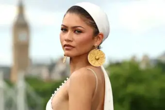 Zendaya Sparks Controversy with Ancient Iranian Gold Earrings at Film Event