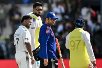 IND vs SL, 2nd Test: Pant Retires Hurt After Being Hit on Left Arm