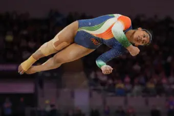 'Had her leg been fine': Heavily strapped Howrah gymnast Protistha misses Commonwealth Games medal