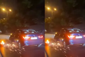 Delhi Viral Video: बेकाबू कार के नीचे घिसटती रही जलती बाइक, चिंगारियां देख दहले लोग तो जानें क्या बोली पुलिस