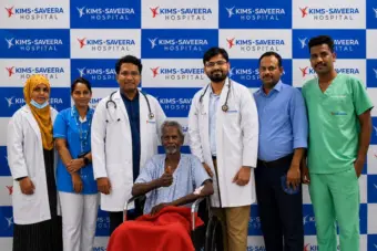90-year-old survives severe heart attack despite chronic kidney disease