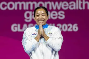 CWG: Mirabai Chanu powers India to first gold with record-breaking lift