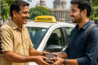 ನಾಲ್ಕು ದಿನಗಳ ನಂತರವೂ ಪ್ರಯಾಣಿಕನ ಪರ್ಸ್ ಹುಡುಕಿ ಕೊಟ್ಟ ಕ್ಯಾಬ್ ಡ್ರೈವರ್: ಇಂಟರ್ನೆಟ್‌ನಲ್ಲಿ ನೆಟ್ಟಿಗರ ಮನಗೆದ್ದ ಸಿಲಿಕಾನ್ ಸಿಟಿ ಹೀರೋ! Bengaluru Cab Driver
