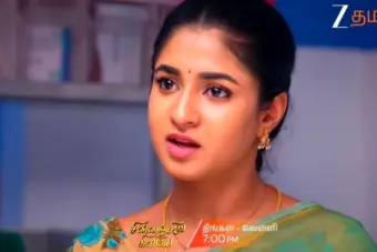கர்ணாவிடம் இந்து வாங்கிய சத்தியம்.. அதிரடி திருப்பங்களுடன் சின்னஞ்சிறு கிளியே!