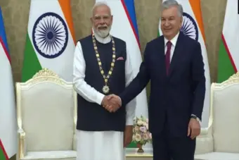 मोदींना उझबेकिस्तानचा सर्वोच्च सन्मान!