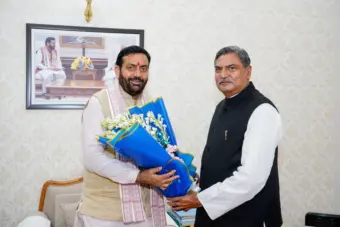 ذاکر حسین کی وزیر اعلی سے ملاقات ، میوات کے مسائل پر تبادلہ خیال