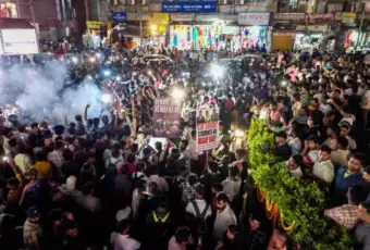 రాంఛీలో తీవ్రమైన విద్యార్థుల ఆందోళన