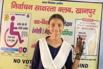 अच्छी सरकार चुनने के लिए मतदाता होना आवश्यक - बी डी ओ।