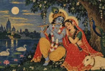 পদবলির সুরের মধ্য দিয়েই বাংময় হয়ে ওঠে রাধা-কৃষ্ণের অনন্ত প্রেম