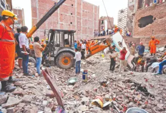 Delhi building collapse: Six dead, 11 rescued from debris; rescue ops enter day 2