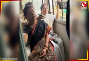 সাউথ অ্যাভিনিউতে ধর্না, আটক মমতা বন্দ্যোপাধ্যায়!