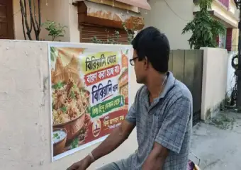 'Eat biryani, buy from Hindus': Posters spark row ahead of Durga Puja in Bengal