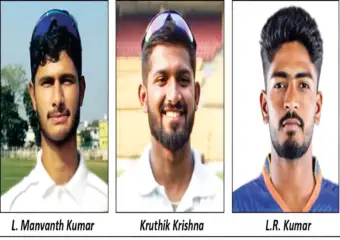 Three Mysuru cricketers named in Karnataka Ranji Trophy squad