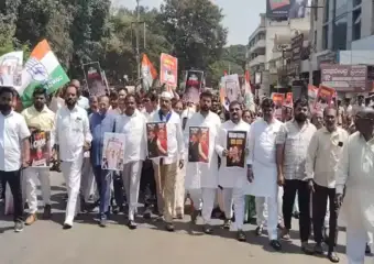 Hubli News: ಜ್ಞಾನೇಶ್ ಕುಮಾರ್ ರಾಜೀನಾಮೆಗೆ ಆಗ್ರಹಿಸಿ ಕಾಂಗ್ರೆಸ್ ಪ್ರತಿಭಟನೆ
