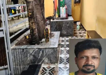 Haveri: ದೇವಸ್ಥಾನದಲ್ಲೇ ದೇವರ ಎದುರು ನಿಂತು ಮೂತ್ರ ವಿಸರ್ಜನೆ ಮಾಡಿ ಜಾಫರ್ ಎಂಬಾತನ ಉದ್ಧಟತನ