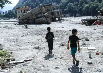 Thousands of Nepali children struggle with trauma after devastating floods