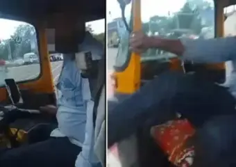 Auto driver caught on video assaulting car driver after road rage