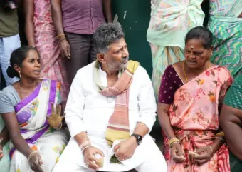 ಪ್ರತಿಭಟನೆ ಎಲ್ಲರ ಹಕ್ಕು; ಬಿಜೆಪಿ ಆರೋಪಗಳು ಸುಳ್ಳು:  ಡಿ.ಕೆ.ಶಿವಕುಮಾರ್