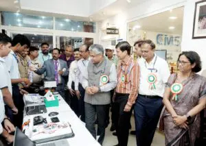 राष्ट्रीय अंतरिक्ष दिवस पर सीएमएस में भारत की अंतरिक्ष उपलब्धियों का जश्न