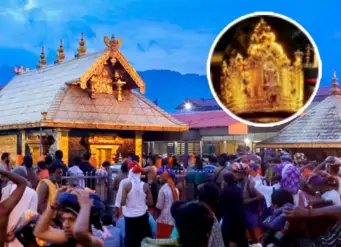 Fake crown found in place of 446-gram gold crown at Sabarimala Temple !
