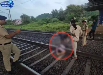 ट्रेन की चपेट में आया व्यक्ति, मौके पर दर्दनाक मौत