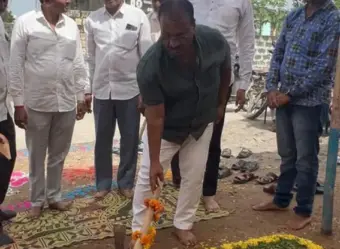 નવાબંદરમાં રૂ. ૨૪ લાખના ખર્ચે બે આંગણવાડીના નિર્માણનું ખાતમુહૂર્ત