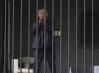 Iran Puts Trump Behind Bars? Tehran Billboard Mocks US President Over Wedding Strike