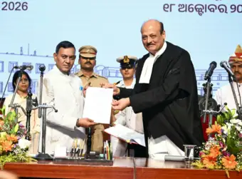Brajmohan Ram sworn in as Odisha Governor