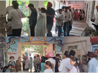 PU Senate Elections: ਪੰਜਾਬ ਯੂਨੀਵਰਸਿਟੀ ਸੈਨੇਟ ਚੋਣਾਂ ਲਈ ਵੋਟਿੰਗ ਜਾਰੀ, ਪੋਲਿੰਗ ਬੂਥਾਂ 'ਤੇ ਲੱਗੀਆਂ ਲੰਬੀਆਂ ਲਾਈਨਾਂ