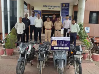 Notorious Burglar and Vehicle Thief Held, 8 Cases Solved
