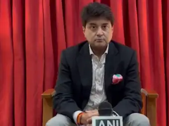 "Decisions are made in court of people, not on streets": Jyotiraditya Scindia hits out at Opposition protest in Delhi