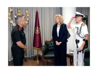 Netherlands Ambassador Meets CDS General Subramani, Discusses Defence Ties and West Asia Maritime Situation