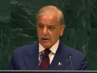 Pakistan PM Shehbaz Sharif says Kashmir dispute requires 'just and fair solution" at UNGA